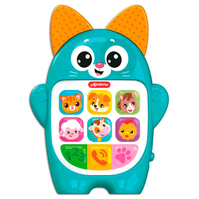 Смартфончик зверята Котенок Азбукварик 3341 1